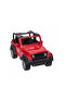 1:64 Scale Metal Die-Cast Red Jeep Toy Car - Off-Road Vehicle Die-Cast Model - 4