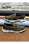 Genuine Nubuck Leather Large Size 45-46-47- Baykara Light Soft Men's Shoes - 3