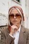 Masleys Leopard Brown Sunglasses