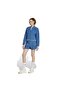 Kf0579-K W Z.N.E. Wv Sh Women's Shorts and Capri Blue - 5
