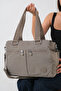 Elovora Mink Women's Multi-Compartment Waterproof Crinkle Daily Crossbody and Shoulder Bag
