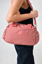 Elovia Dried Rose Women's Multi-Compartment Waterproof Crinkle Daily Crossbody and Shoulder Bag - 4