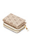 Women's Long Strap Hand and Shoulder Bag with Mini Wallet, Zipper, Card Holder and Coin Compartment - 7