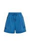 Kf0579-K W Z.N.E. Wv Sh Women's Shorts and Capri Blue