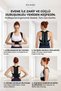 Upright Posture Corset Back Corset Upright Stand Corset Humpback Corset Steel Underwire Corset Black Model 3 - 5