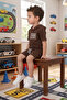 Boys' Summer Hooded T-Shirt Shorts Set - 3