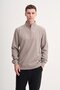 Premium Regular Fit Thick Textured Stand Collar Zippered Sweatshirt-53075