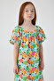 Girl Patterned Dress - 2