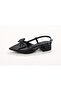 4201 Bowknot Model Heel Women's Shoes - 2