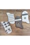 Women's mid-calf crew socks cotton 4 pairs