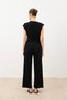 Women's Suit with Black Belt Detail - 6