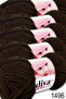 Babys First Velvet Yarn (5X100Gr.) - 1496 - Coffee