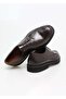 Brown Lace-Up Genuine Leather Men's Shoes - 2