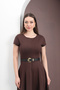 Antique Plated Suit Buckle Women's Pants Belt, Dress Belt, Coat Belt - 5