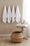 White Greek 6-Piece 100% Cotton Towel Set 50X90 cm - 3