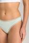 Cherie Modal Blend Lace Trim Slip Panties - Light Green - 2