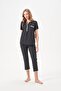 Women's Black Pajama Set 29131
