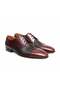 Brown Lace-Up Genuine Leather Men's Shoes