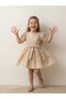 Lace. Cotton Kri.Nkıl Girl's Ellbi.Se