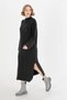 Women's Anthracite Melange Knitwear Dress 50253943-Vr081 - 3