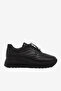 Women's Black Comfortable Lace-Up Shoes - 6