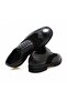 Black Lace-Up Genuine Leather Men's Shoes - 2