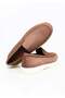 Brown Laceless Genuine Leather Suede Men's Shoes - 2