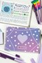 Heart-Shaped A5 Size 64 Sheets Dotted Thick Cover Spiral Notebook