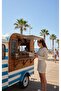 Women's Knitted Openwork Long Sleeved Short Round Neck Knitted Beach Dress Pareo - 3
