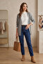 Gray Knitted Cardigan