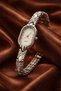 Glosia Women's Steel Watch Silver Color Vintage Design Elegant Stylish Old Money Luxury Women's Wristwatch 2026 - 2