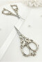 Silver Promise Engagement Scissors, Ribbon Opening Special Day Ceremonial Sewing Embroidery Scissors Silver