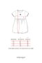 Girl's Balloon Dress Summer Daisy Detailed Salmon Dress - 6