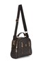 Women's Long Strap Hand and Shoulder Bag with Mini Wallet, Zipper, Card Holder and Coin Compartment - 4