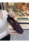 Genuine Leather Suede Loafer Casual Women's Shoes - 4