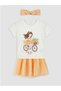 Lcw Kidsekru Girl's T-Shirt, Skirt and Headband - 2