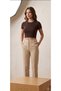 Women's Basic Energetic Crop Top T-Shirt Soft Textured Fit Cut Short Sleeve T-Shirt - 8