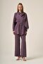 Women's Silk Kupra Suit Plum 31355