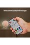 Joy, Boxa Bluetooth iluminata Moon 3W, Alba - 4