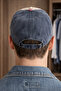 Jewel Shine Vintage Distressed Baseball Cap Unisex Adjustable Cap Street Style Premium - 6