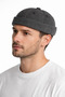 Men's Washable Docker Hat with Adjustable Buckle Premium Street Style Unisex Smoked Gray - 2