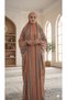Light weight Prayer Dress / Namazi/ Libs Salah with Integrated Khimar