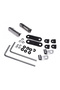Parbriz moto universal cu prinderi, h=37cm - 3