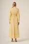 Women's Cotton Dress Beige 31350 - 6