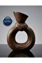 Kravat Model Decorative Vase Ceramic Stylish Vase Handmade Special Series 27 cm - 2