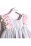 Girl's Daily & Special Occasion Dress with Ruffled Lace Detail Pastel Dress Age 2/5 - 3