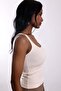 Stone U-Neck Ribbed Basic Athlete Top - 4