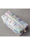 Watercolor Roses Quilted Travel & Makeup Bag/Pencil Case