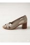 Genuine Leather Mink Casual 6 cm Heeled Women's Shoes - 4