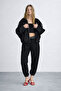 Women's Oversize Seasonal Suede Jacket with Epaulet Detail - 3